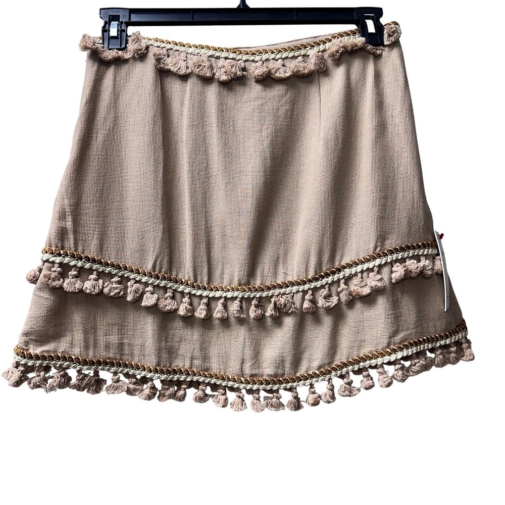 Selfie Leslie Fringe Mini Skirt Large - Picture 3 of 15